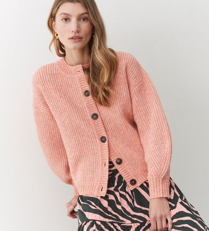 Lillian Pale Pink Cardigan