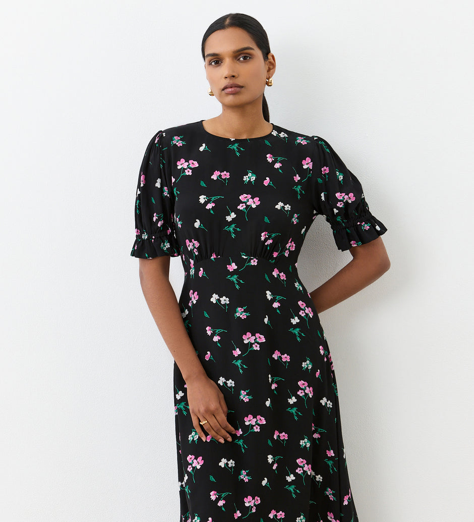 CA Everyday Dress - Grey Crepe