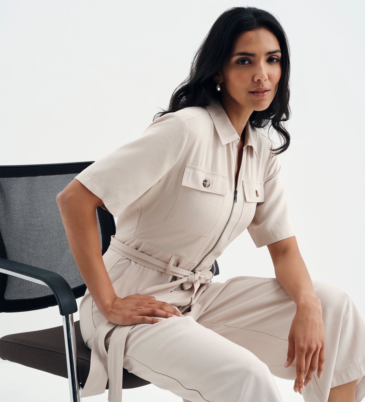 Marie Stone Cupro Jumpsuit