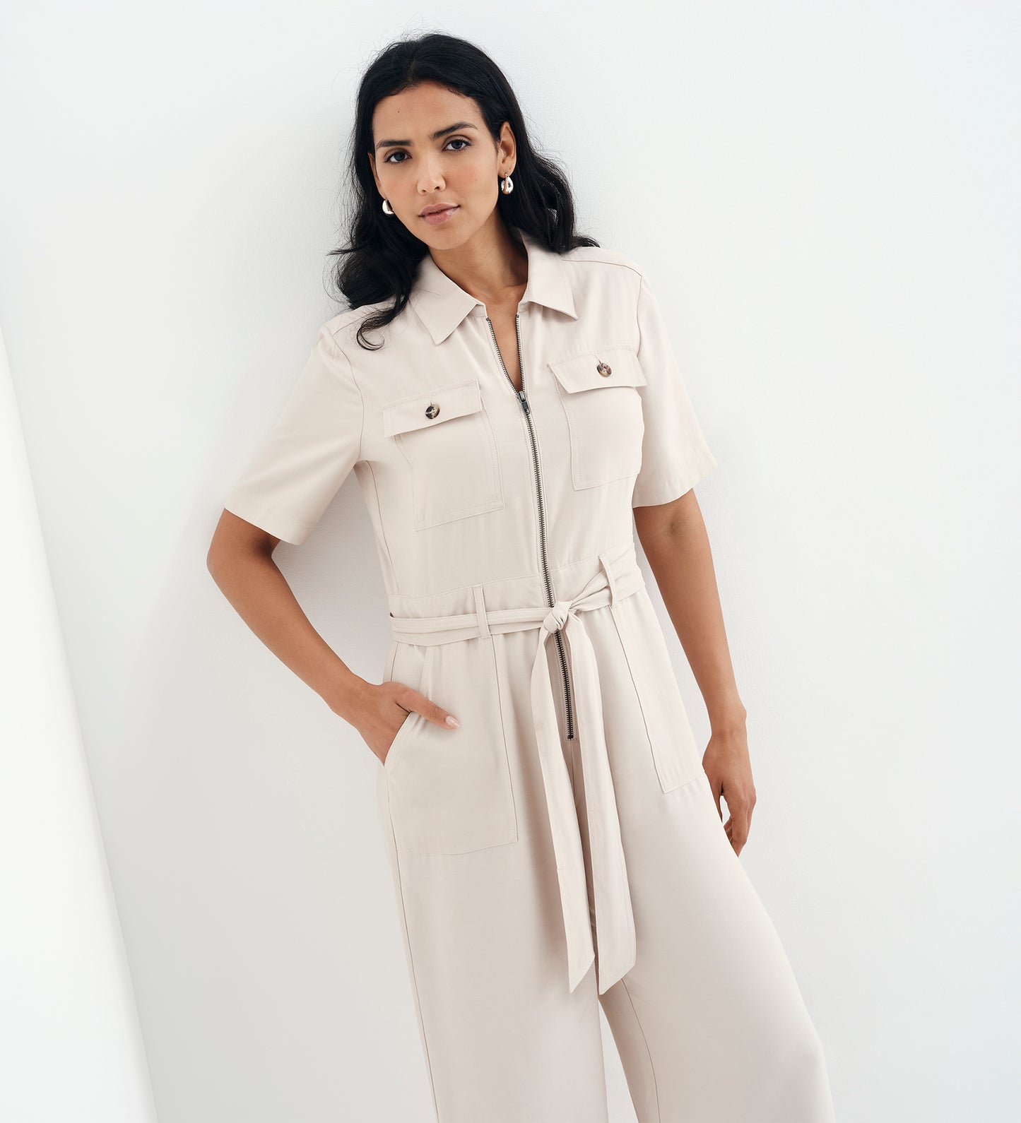Marie Stone Cupro Jumpsuit