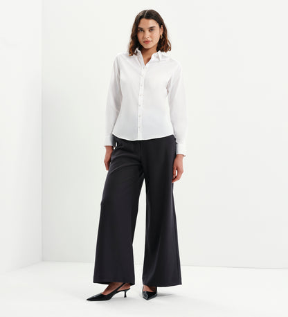 Molly White Cotton Shirt