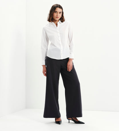 Molly White Cotton Shirt