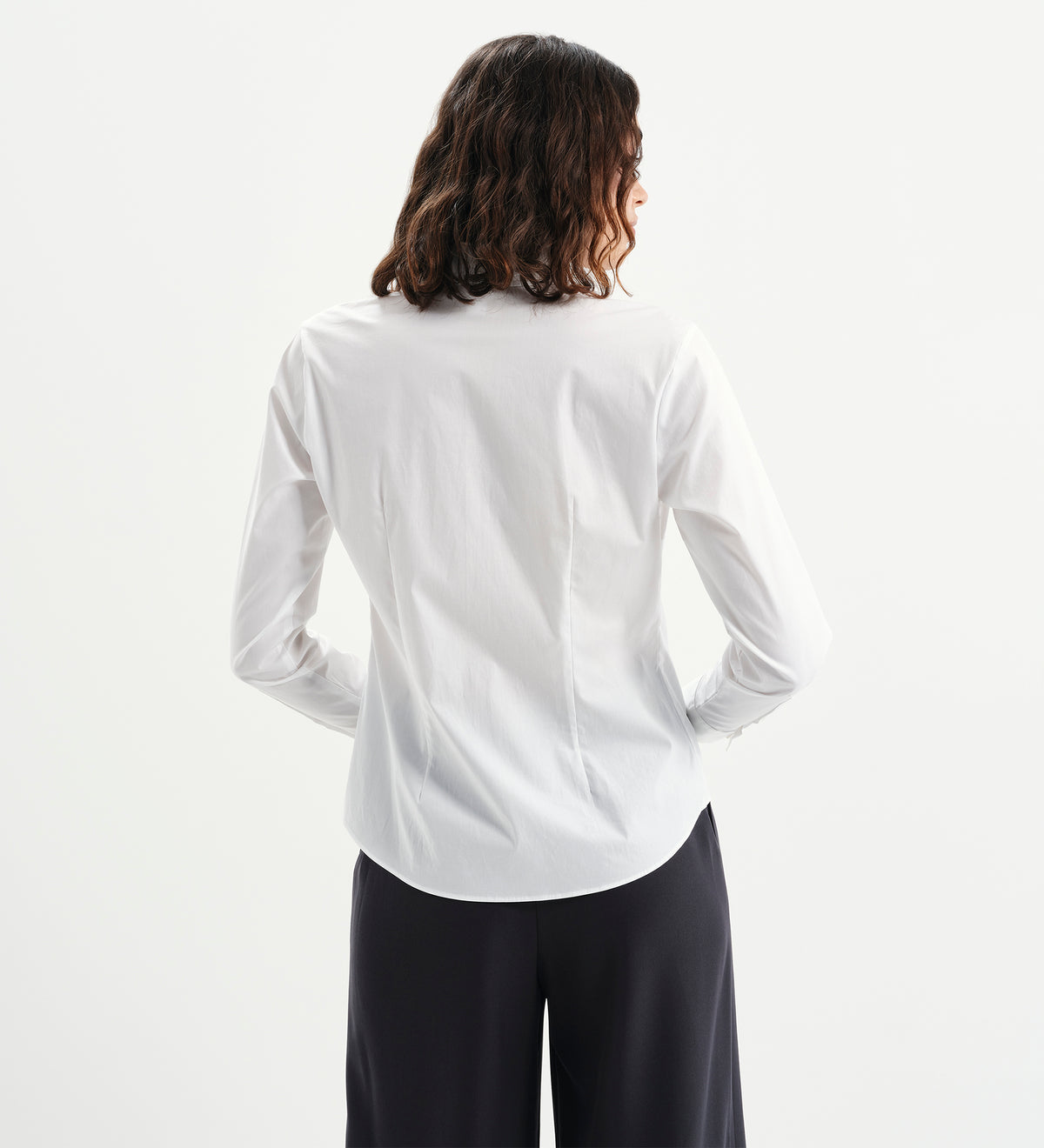Molly White Cotton Shirt