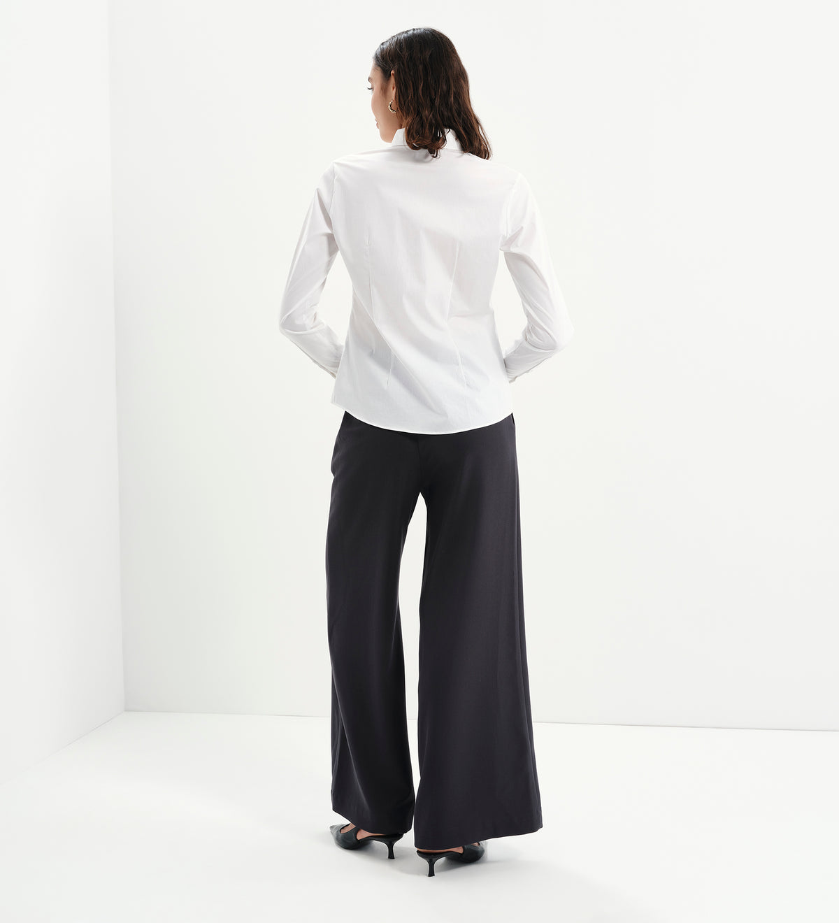 Molly White Cotton Shirt