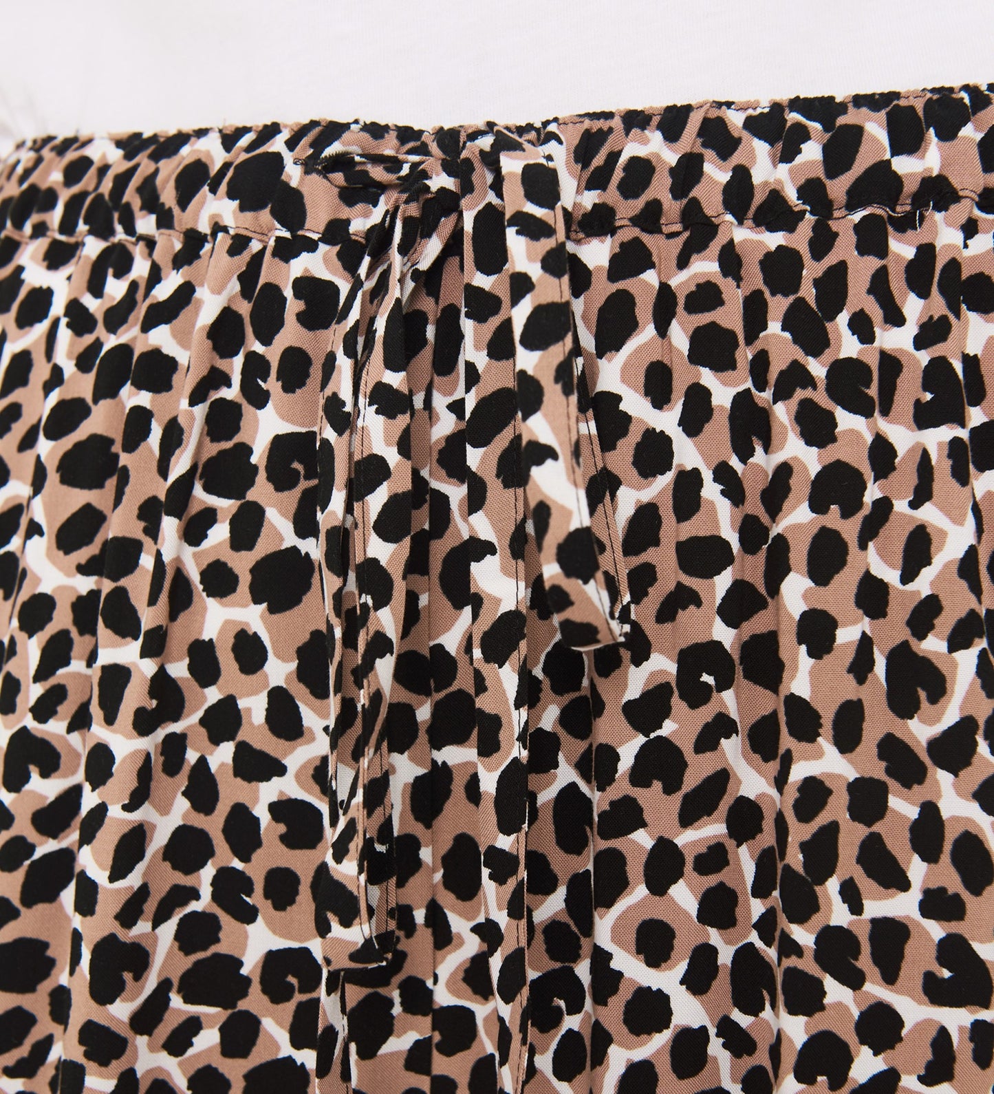 Natalya Beige Animal Trousers