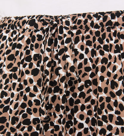 Natalya Beige Animal Trousers