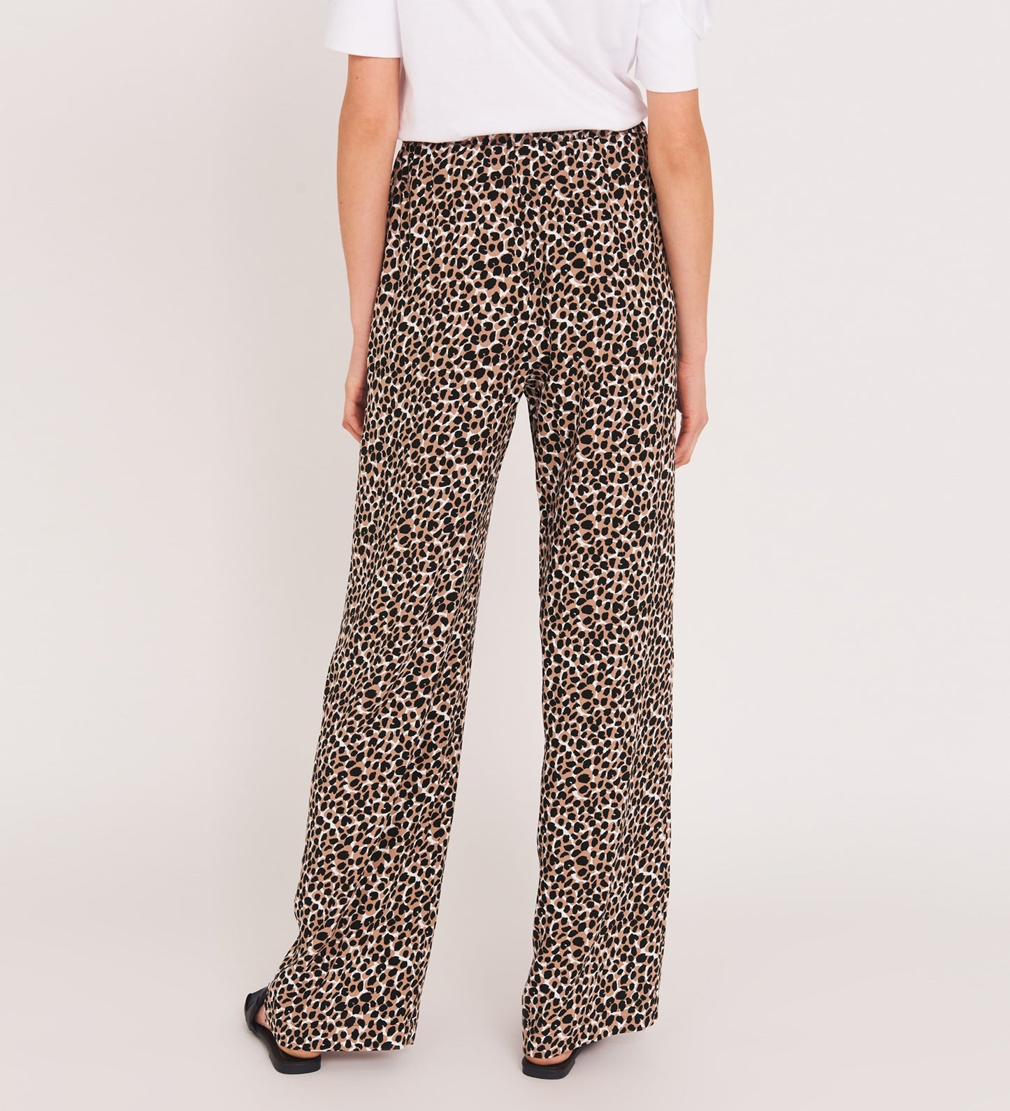 Natalya Beige Animal Trousers