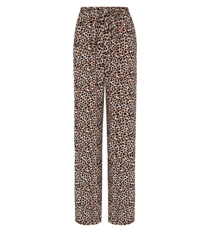 Natalya Beige Animal Trousers