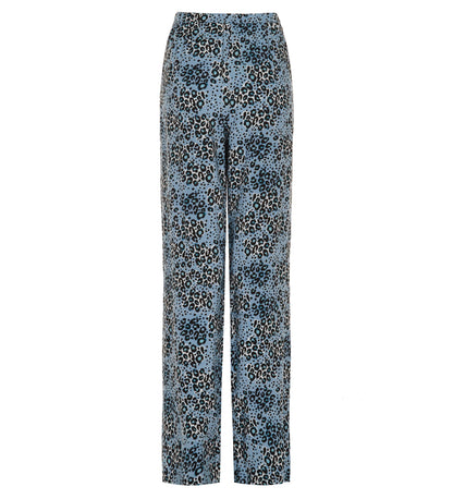 Natalya Blue Animal Trousers