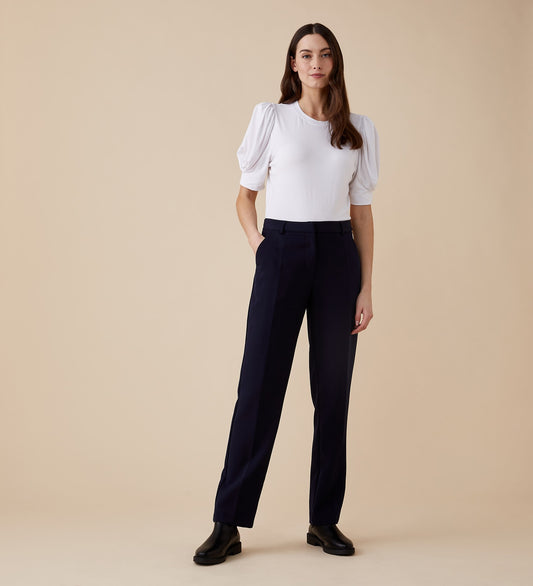 Harper Navy Trousers