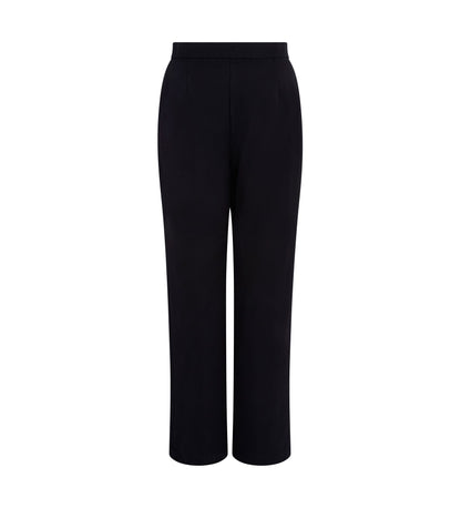 Maddie Black Cotton Rich Trousers