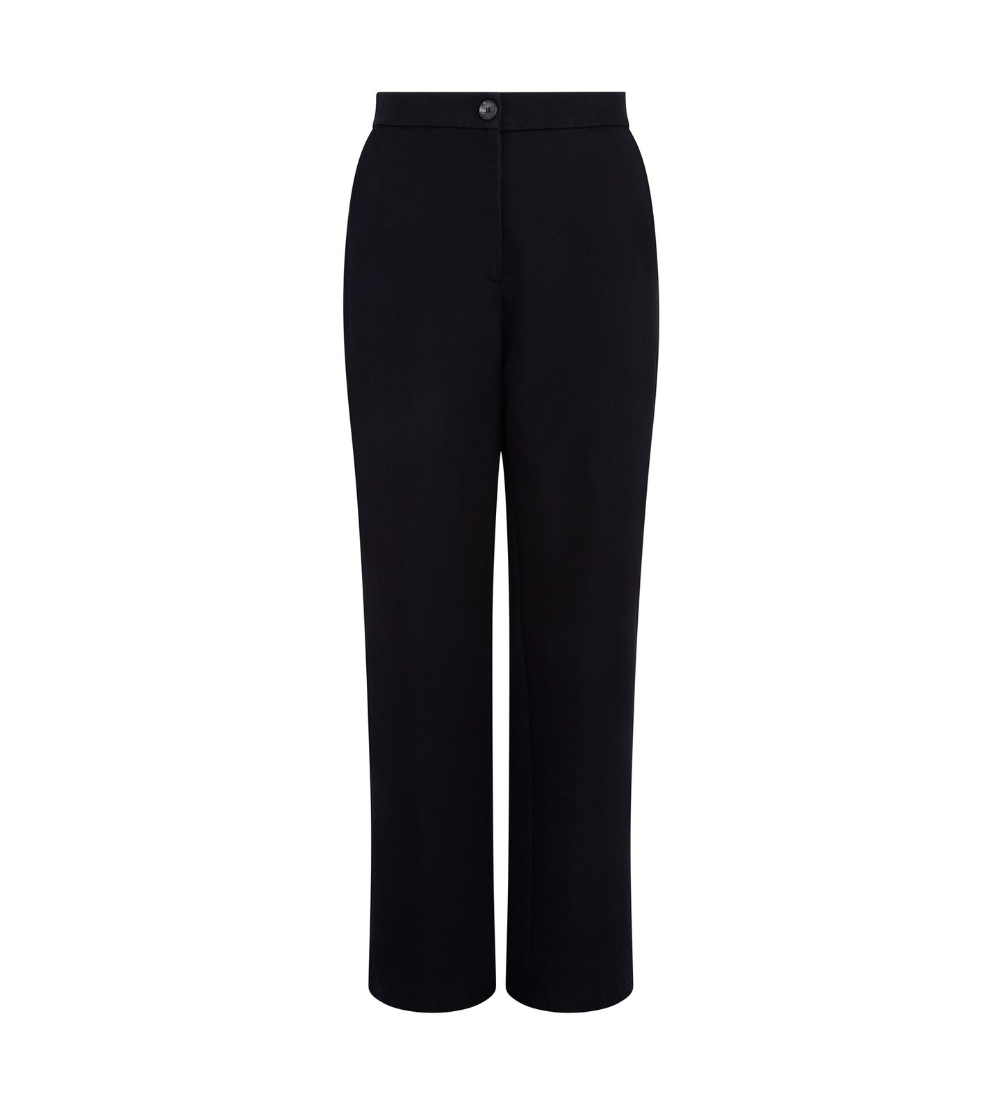 Maddie Black Cotton Rich Trousers