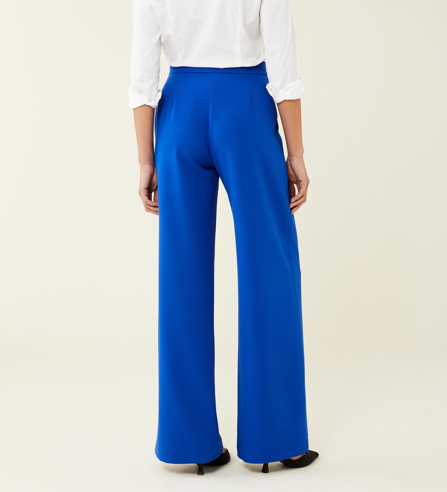 Kaden Cobalt Blue Wide Leg Trousers