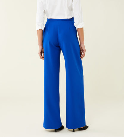 Kaden Cobalt Blue Wide Leg Trousers