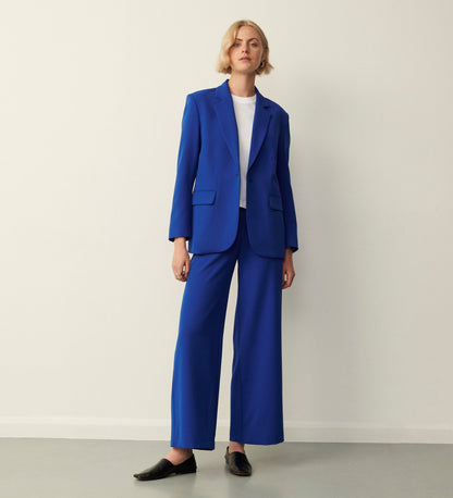 Kaden Cobalt Blue Wide Leg Trousers