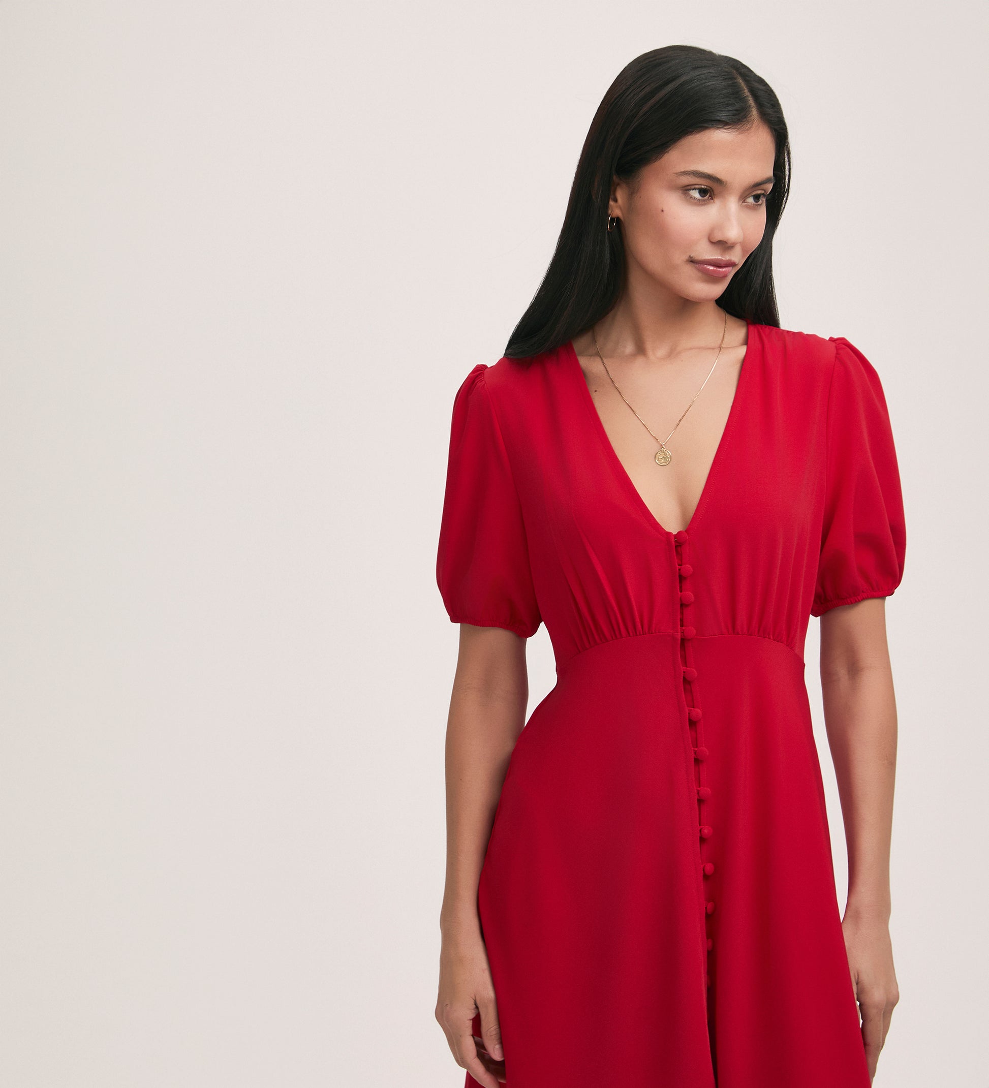 red tea dress Afternoon Berry Tea Dress Pre order / XS