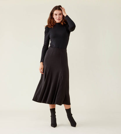 Delores Jersey Crepe Midi Skirt