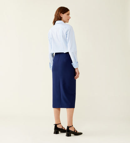 Logan Navy Skirt