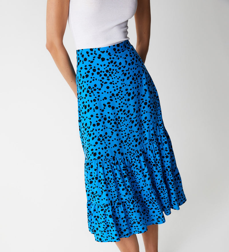 Dawn Animal Midi Skirt