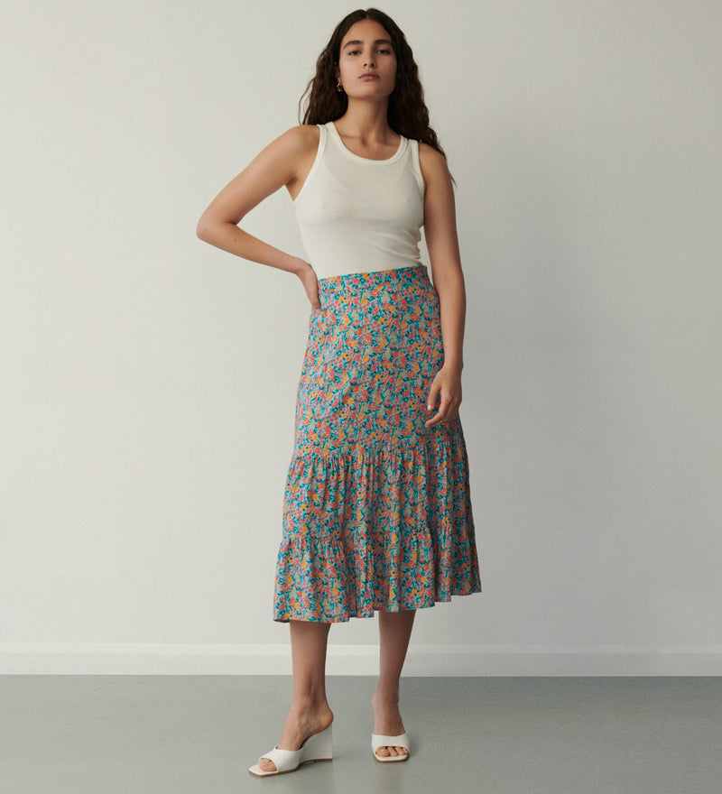 Dawn Meadow Midi Skirt