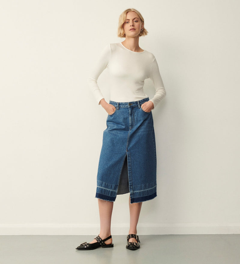 Kara Mid Midi Skirt
