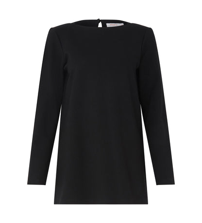 Jalie Ponte Jersey Black Top