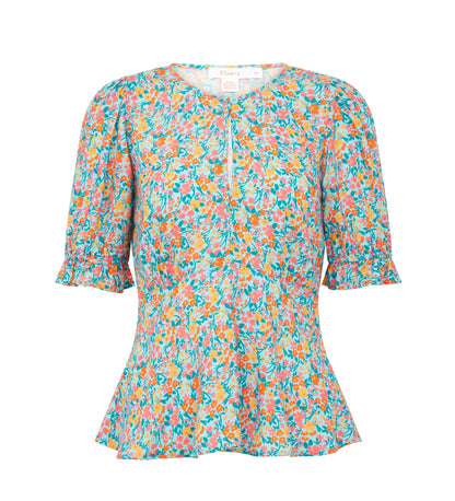 Flick Blue Meadow Top
