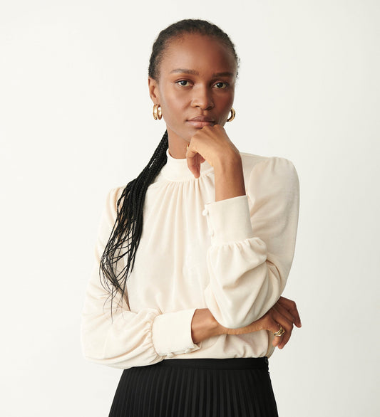 Edith Ivory Top