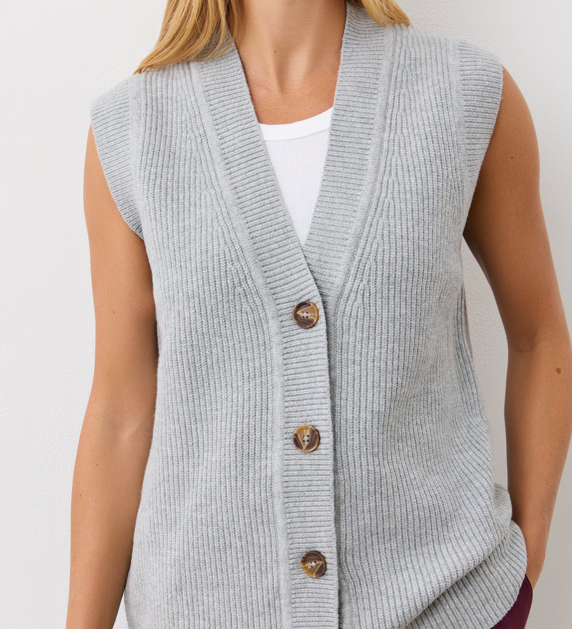 V Neck Sleeveless Cardigan Womens Uk Women Cable Knit Sleeveless