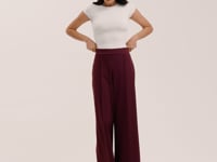 Caryl Mole Ponte Jersey Wide Leg Trouser