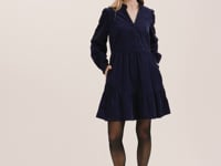 Verona Rust Corduroy Short Dress