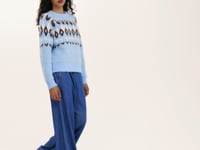 Belina Blue Knitted Jumper
