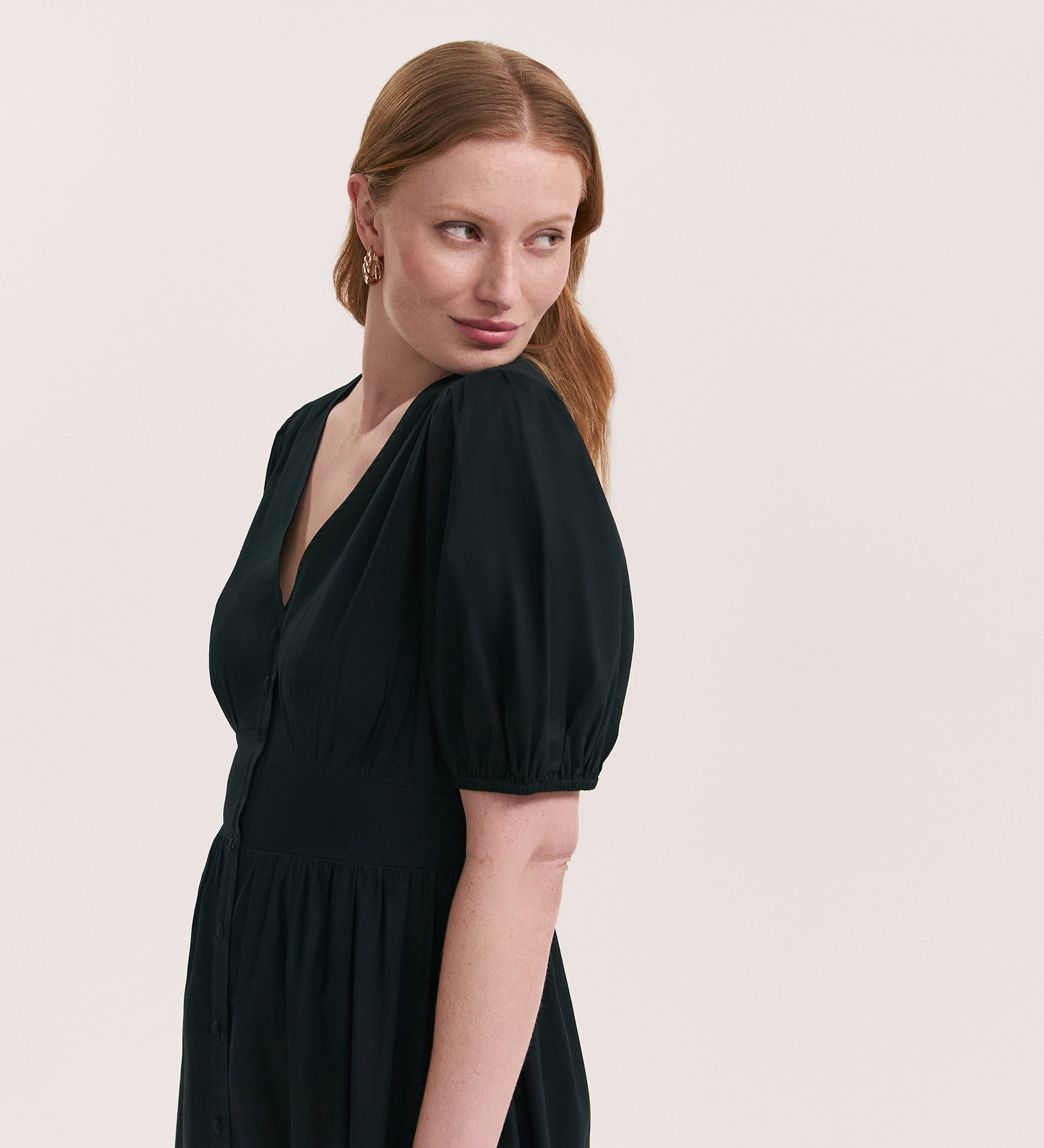 addison black dress Addison Black Plunging Cowl Neck Mini Dress