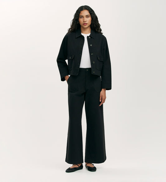 Alexa Black Utility Jacket