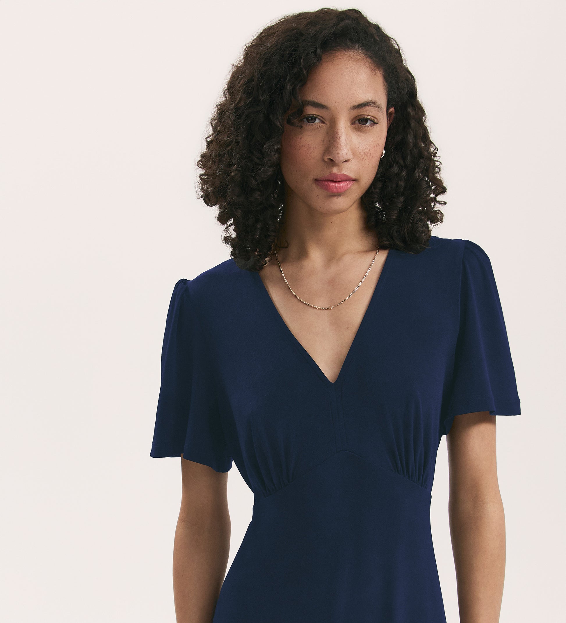 April Navy Jersey Midi Dress Finery London April Navy Jersey Midi Dress Finery London