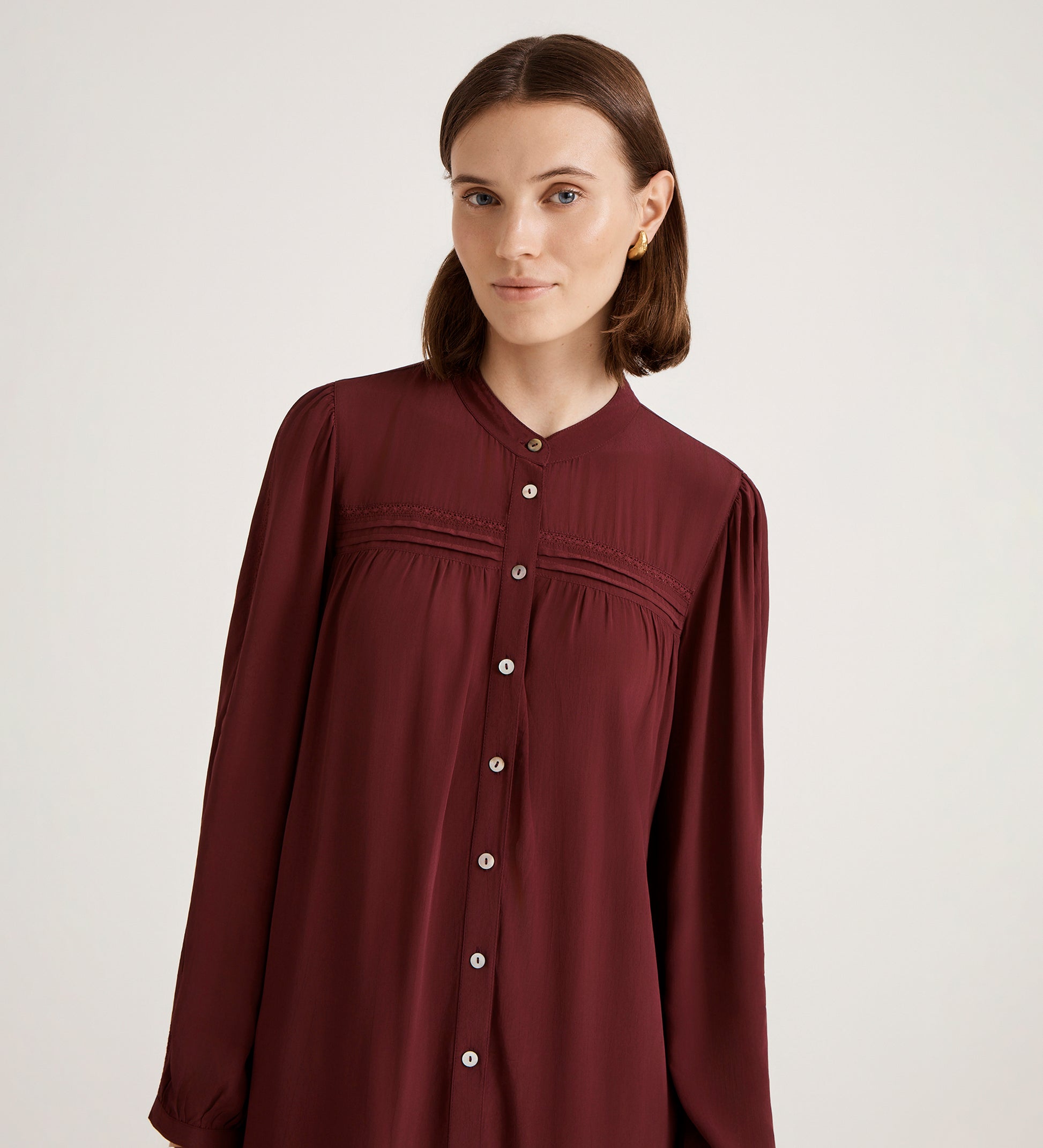 Beccy Burgundy Crepe Short Dress Finery London Beccy Burgundy Crepe Short Dress Finery London