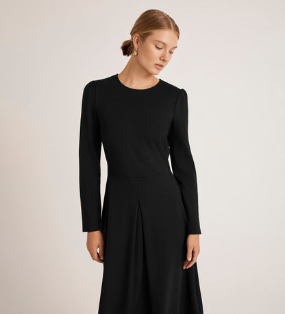 Carla Black Ponte Jersey Midi Dress