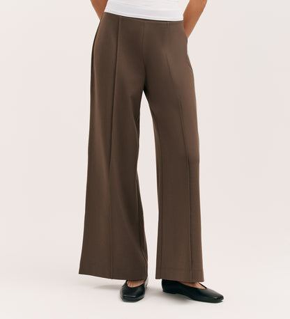 Caryl Mole Ponte Jersey Wide Leg Trouser