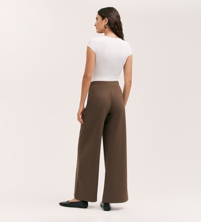 Caryl Mole Ponte Jersey Wide Leg Trouser