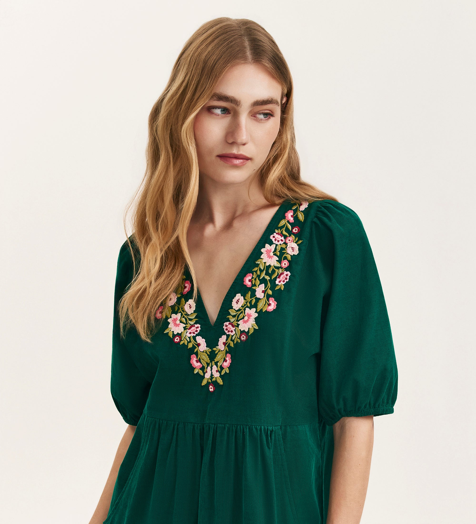 Golden Harvest Corduroy Dress Set main image 1