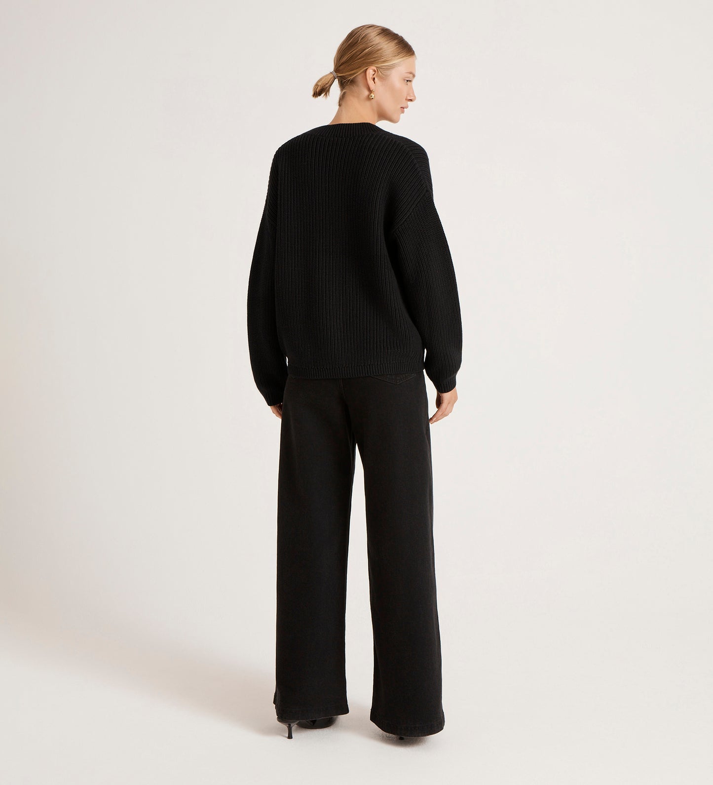 Estella Black Knitted Cardigan