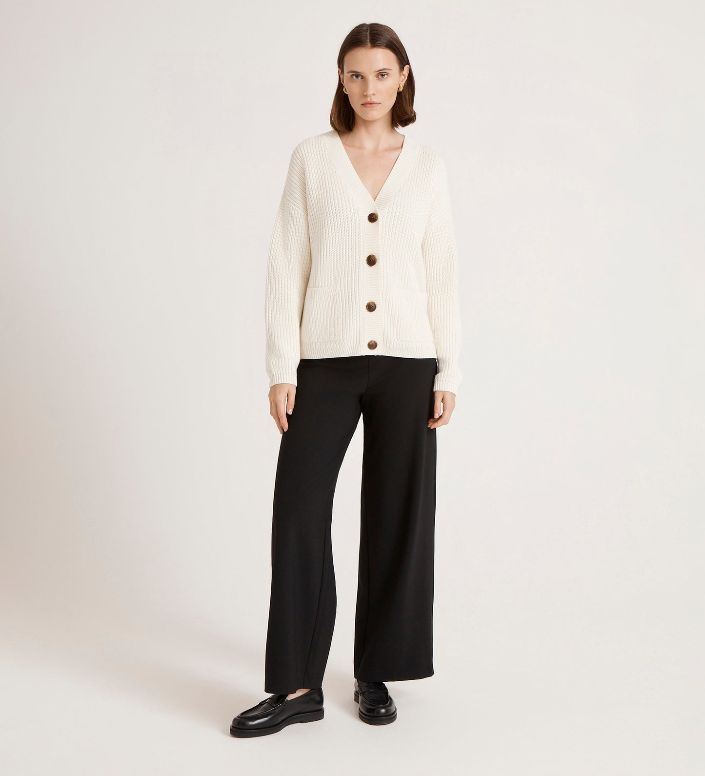 Estella Ivory Knitted Cardigan