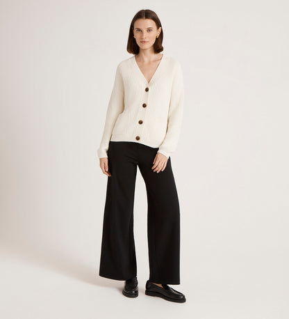 Estella Ivory Knitted Cardigan
