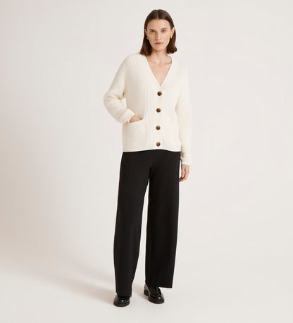 Estella Ivory Knitted Cardigan
