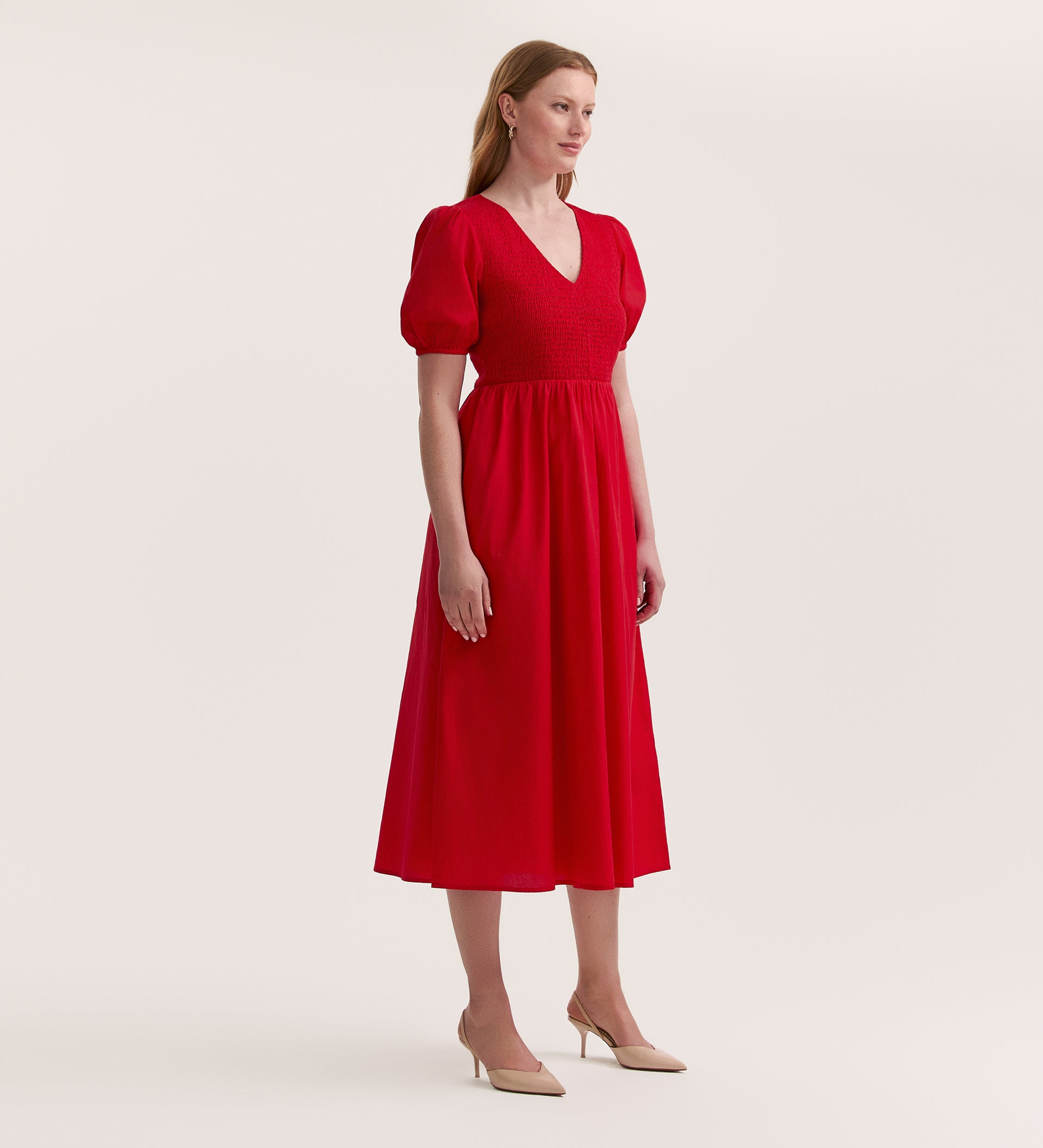 sachin and babi light blue dress Ali & Jay For The Gram Chiffon Midi Dress In Mulberry main image 0