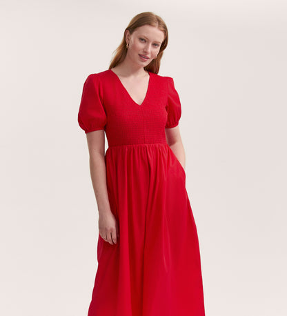 red dress on pale skin Who Looks Good In Red? How To Wear Red's Brightest Shade