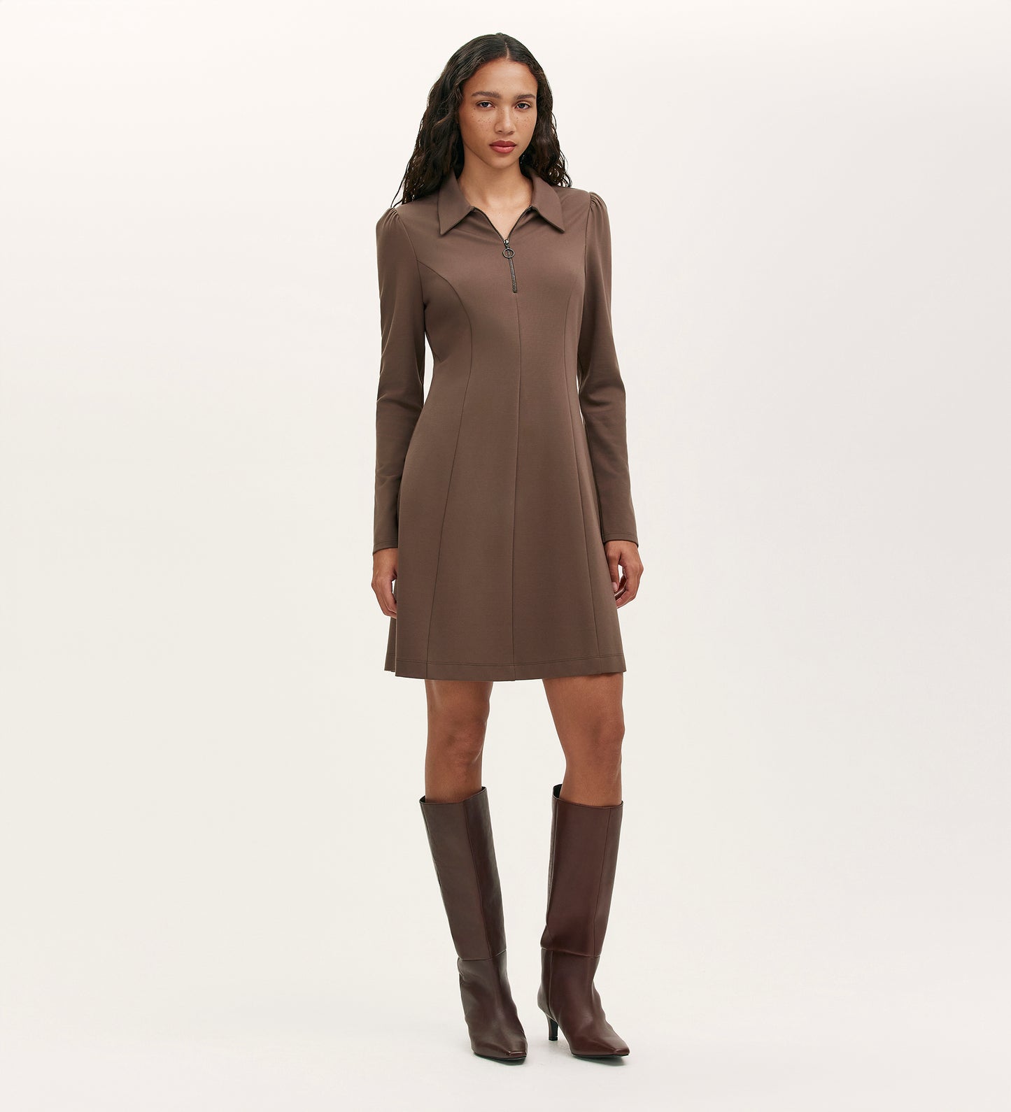 Lea Mole Ponte Jersey Short Dress