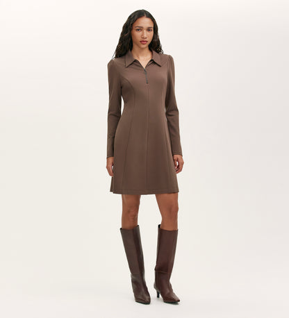 Lea Mole Ponte Jersey Short Dress