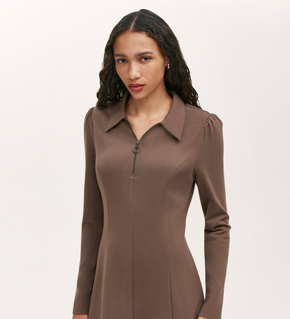 Lea Mole Ponte Jersey Short Dress