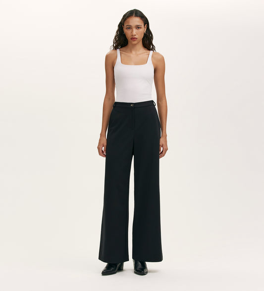 Marissa Black Wide Leg Trousers